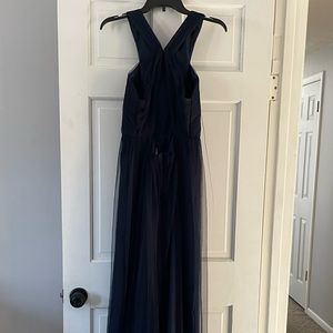 Revelry navy blue aria dress size 12